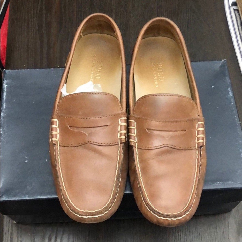 Polo Ralph Lauren Tan Penny loafers